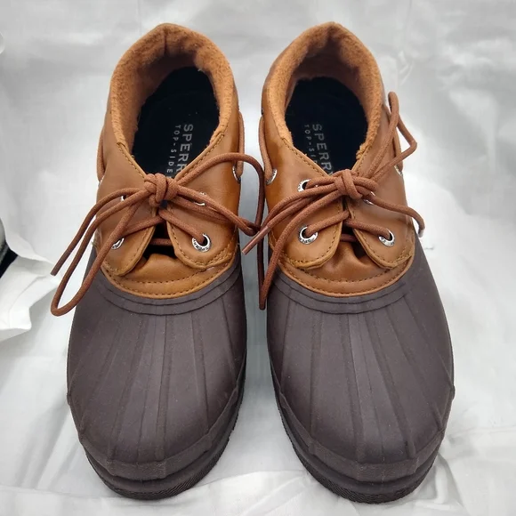 Sperry Shoes Sperry Womens 85m Brown Duckling Topsider